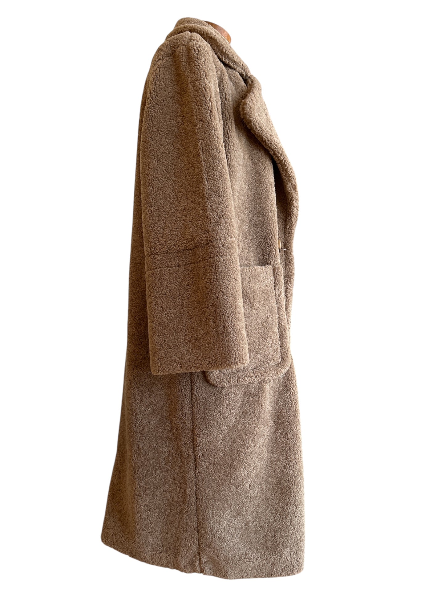 Teddy Coat Camel