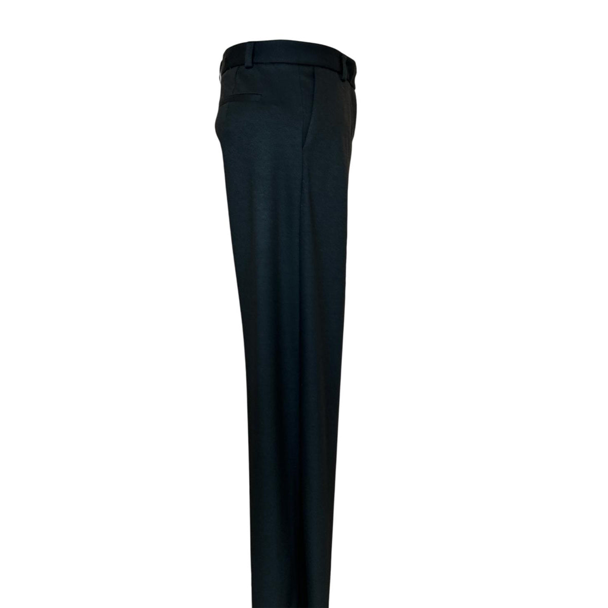 Side picture of Black Palazzo Pants for women Goodmatch sold at Aqualta