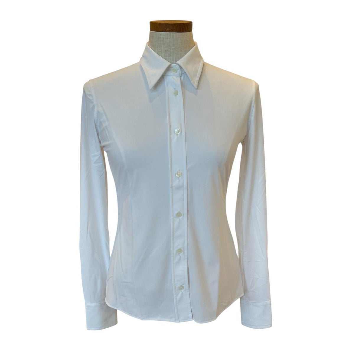 Collar Shirt Skin like White Caliban for women sold at Aqualta
