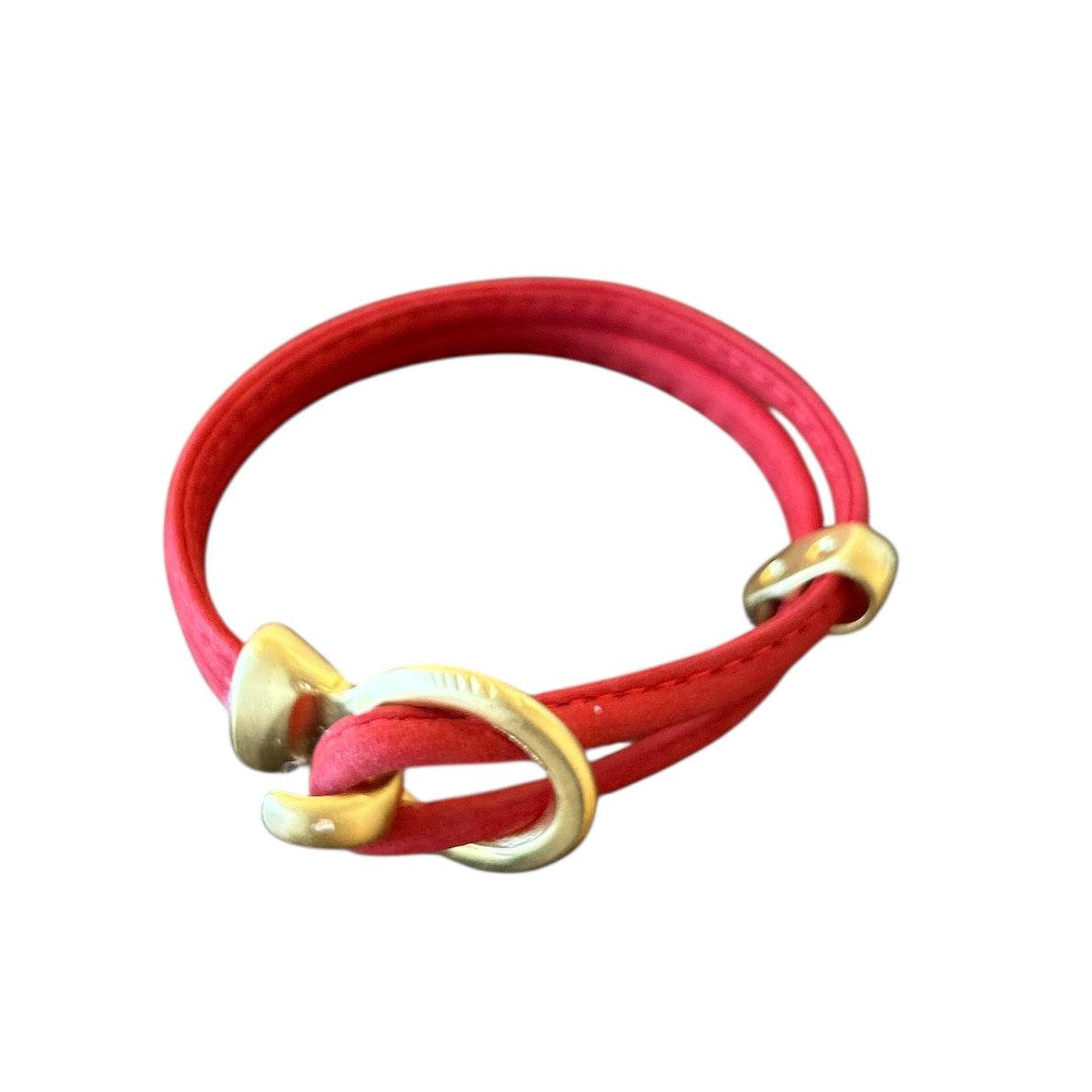 Leather & Gold Bracelet - AQUALTA