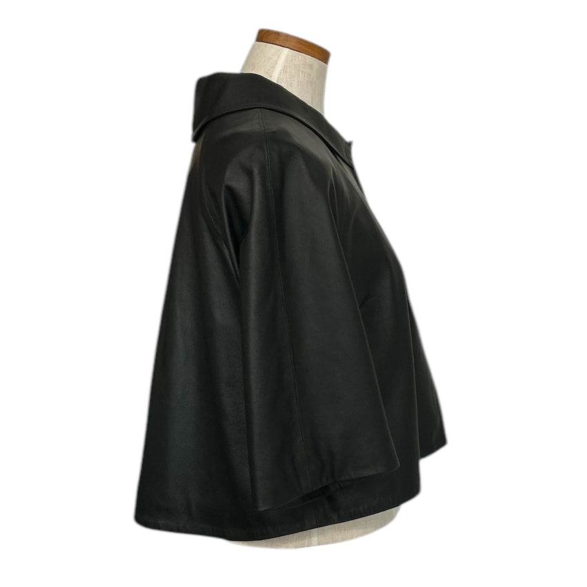 Leather Jacket Lido Black - AQUALTA