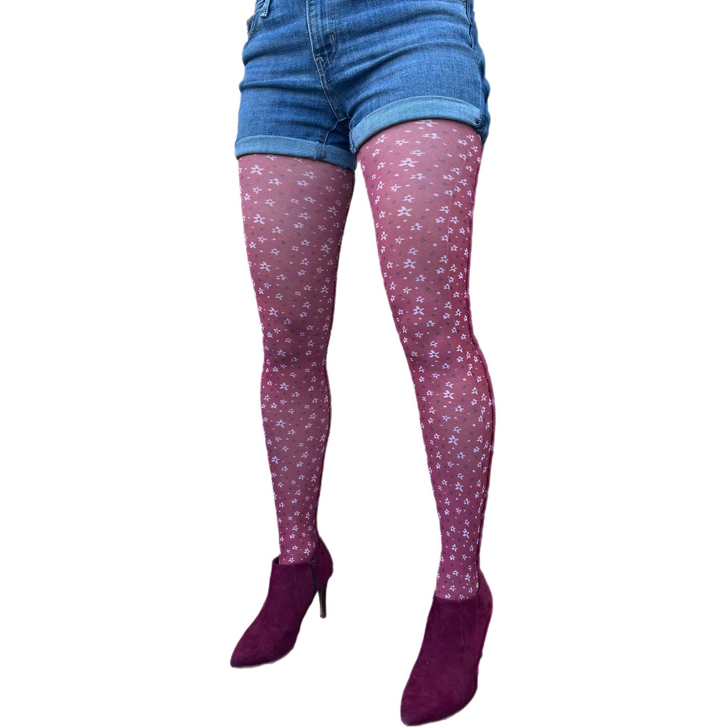 A perfect gift for her! There is always a reason to offer tights with flowers
