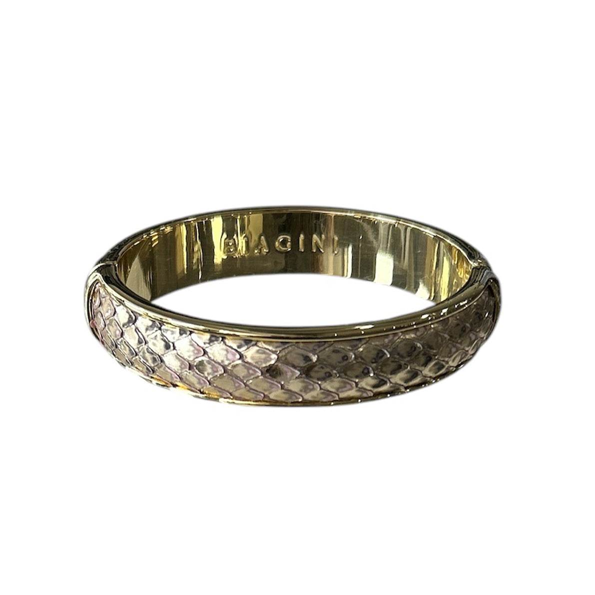 Python Leather Bangle - AQUALTA