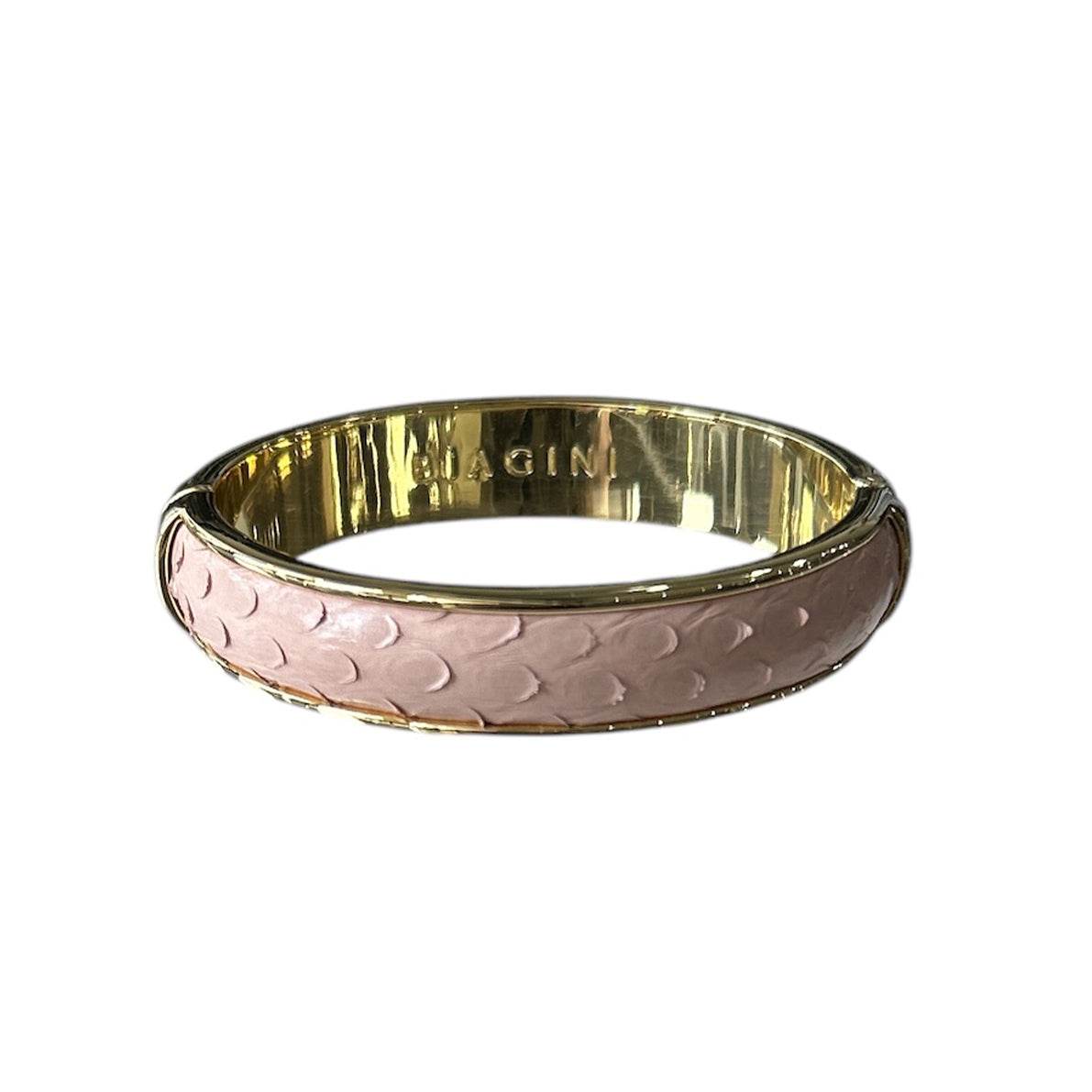 Python Leather Bangle - AQUALTA
