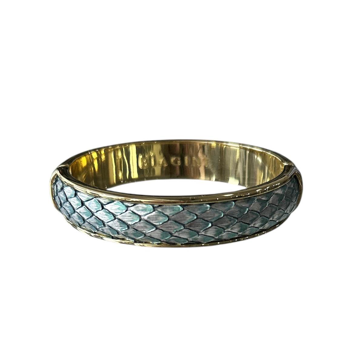 Python Leather Bangle - AQUALTA