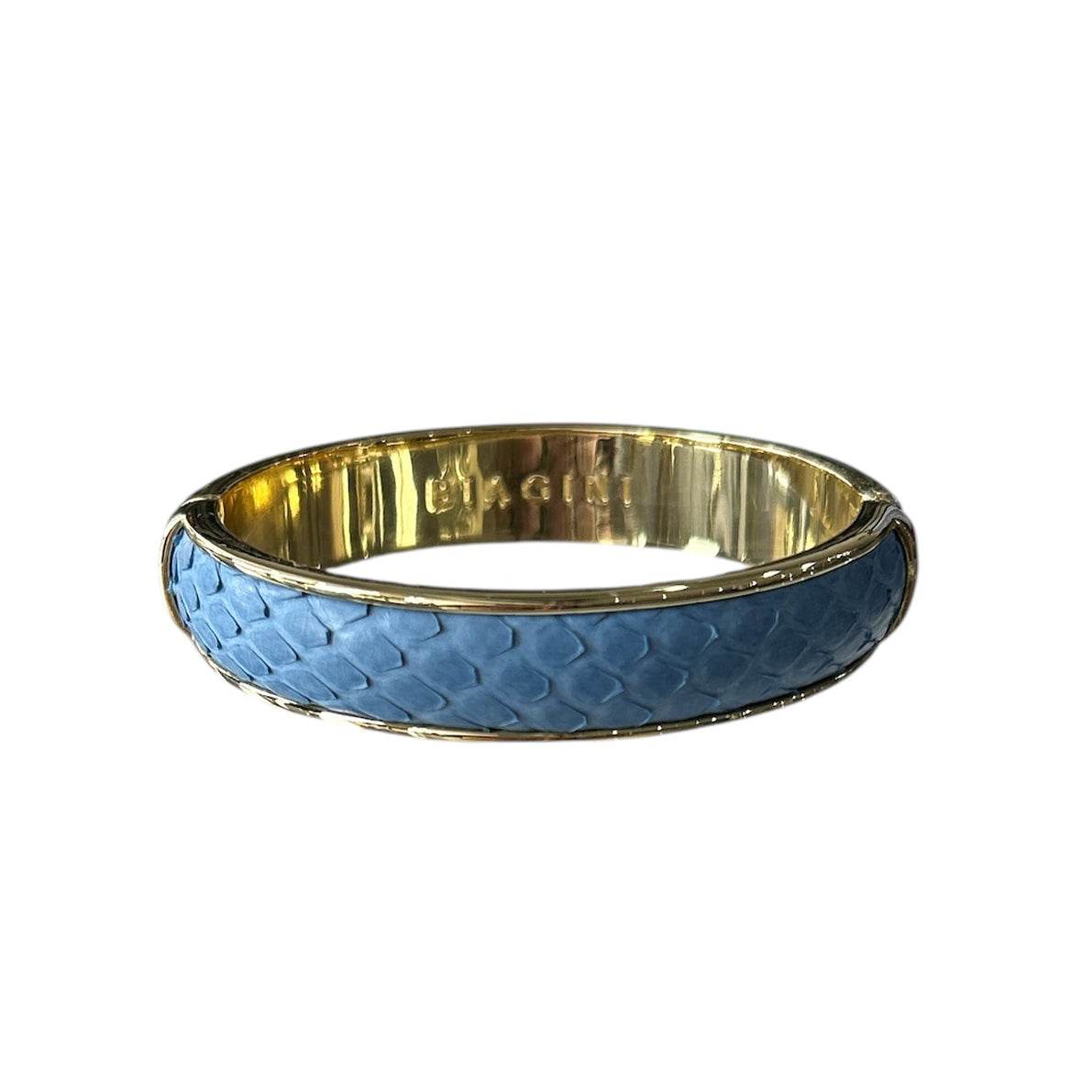 Python Leather Bangle - AQUALTA