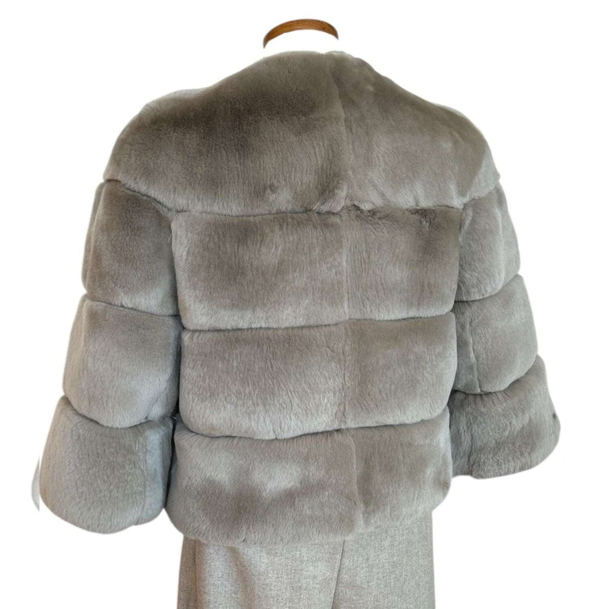 Short Rex Jacket Taupe - AQUALTA