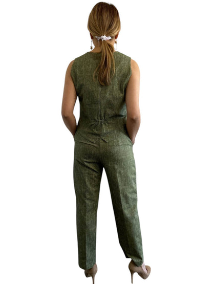 Jersey Pants Classic Green Stripes - AQUALTA