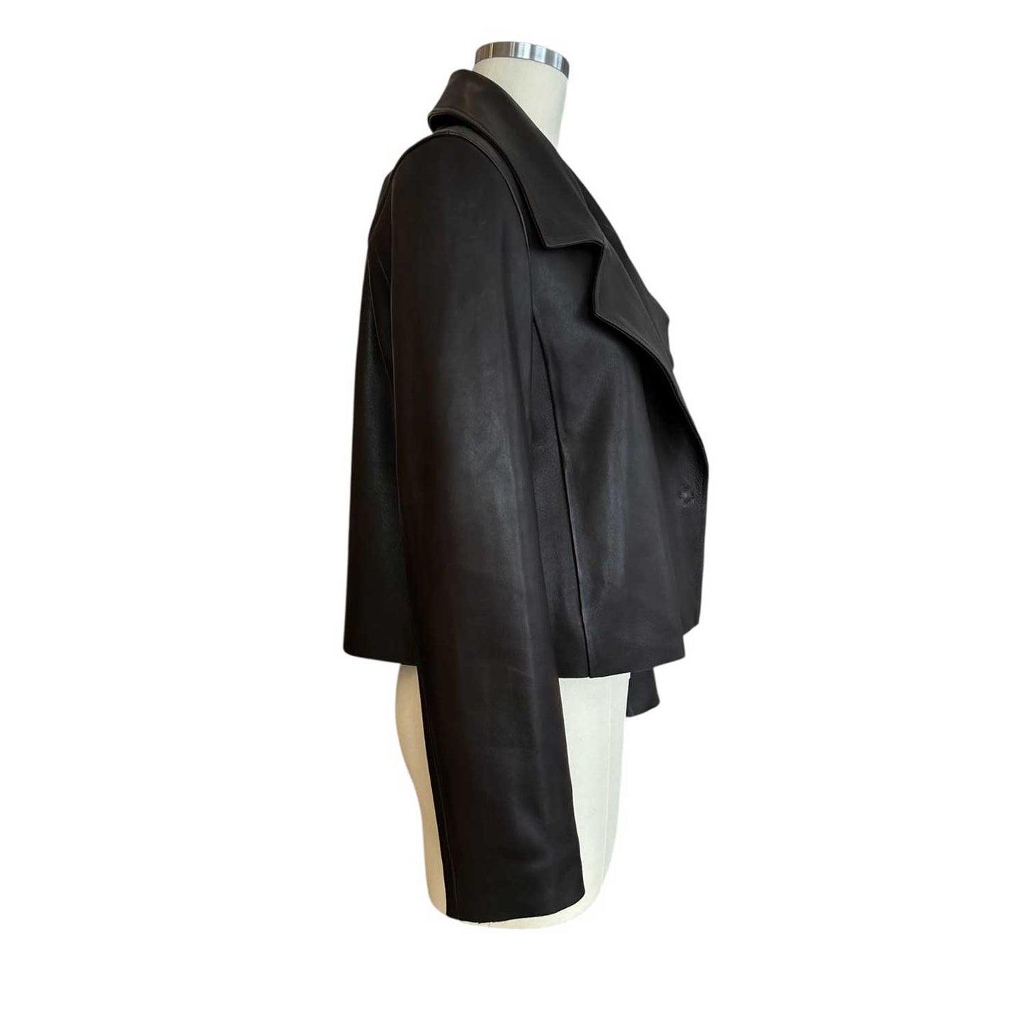 Aviator Leather Jacket Brown Suprema sold at Aqualta 2