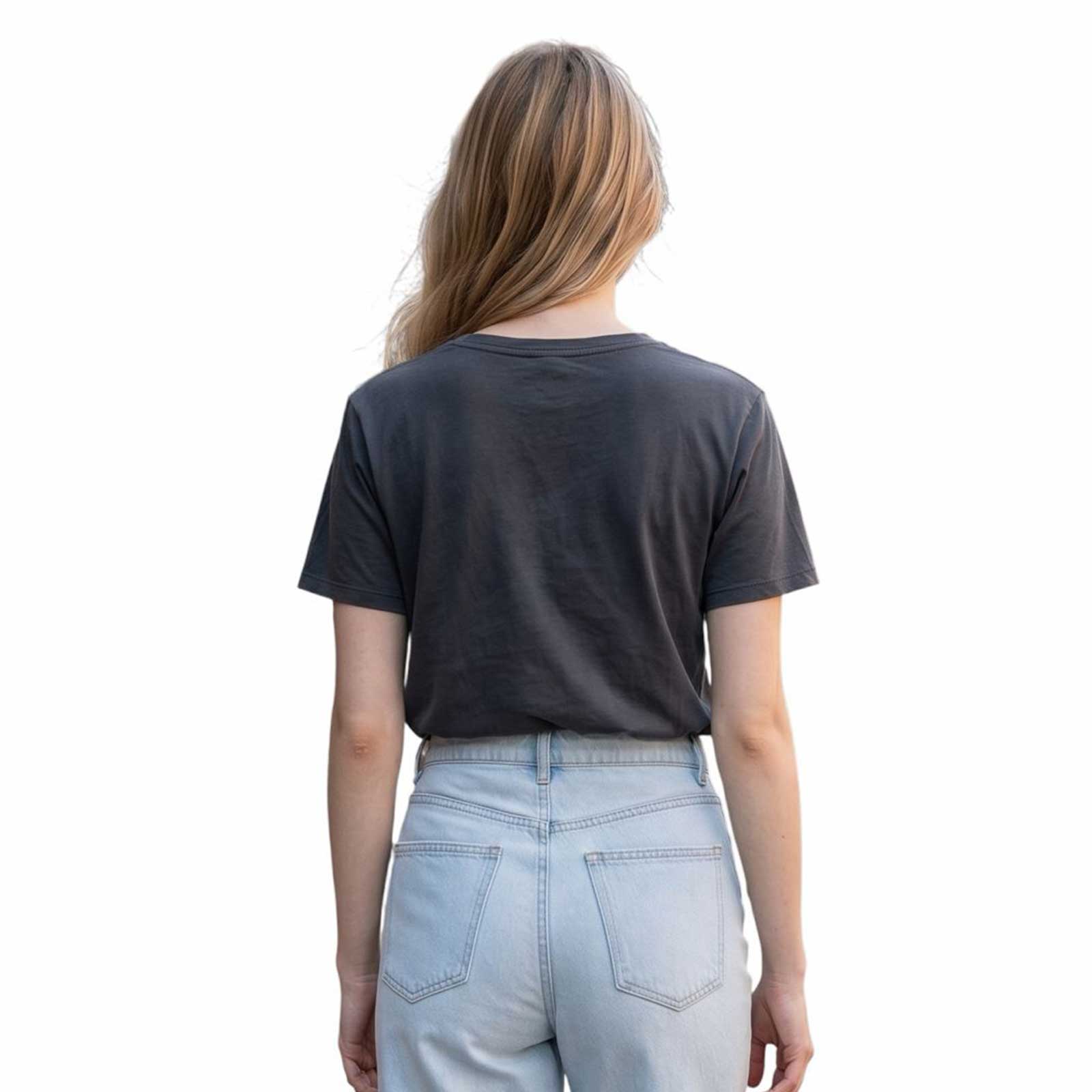Baby V-neck cotton Tee Vintage Grey Revel sold at Aqualta 2