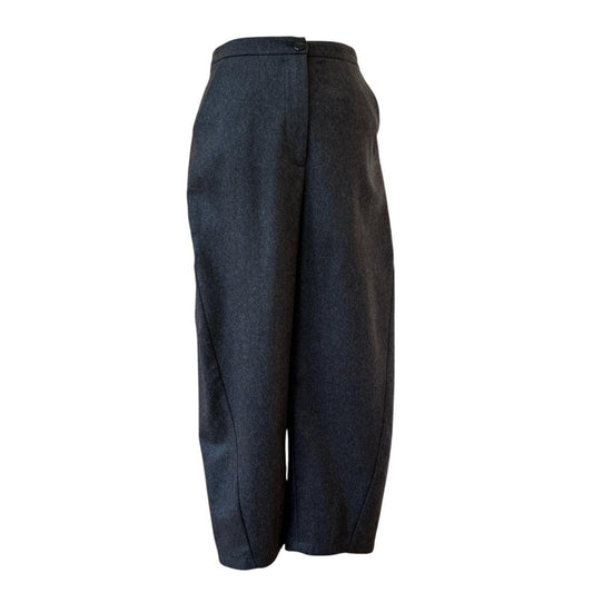 Barrel Cut Pants Chocolate Neirami for women sold at Aqualta
