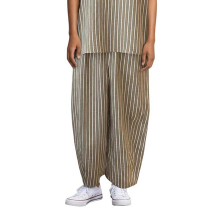 Barrel Cut Pants Stripes Neirami sold at Aqualta