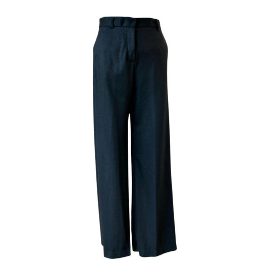 Front picture of Black Palazzo Pants for women Goodmatch sold at Aqualta