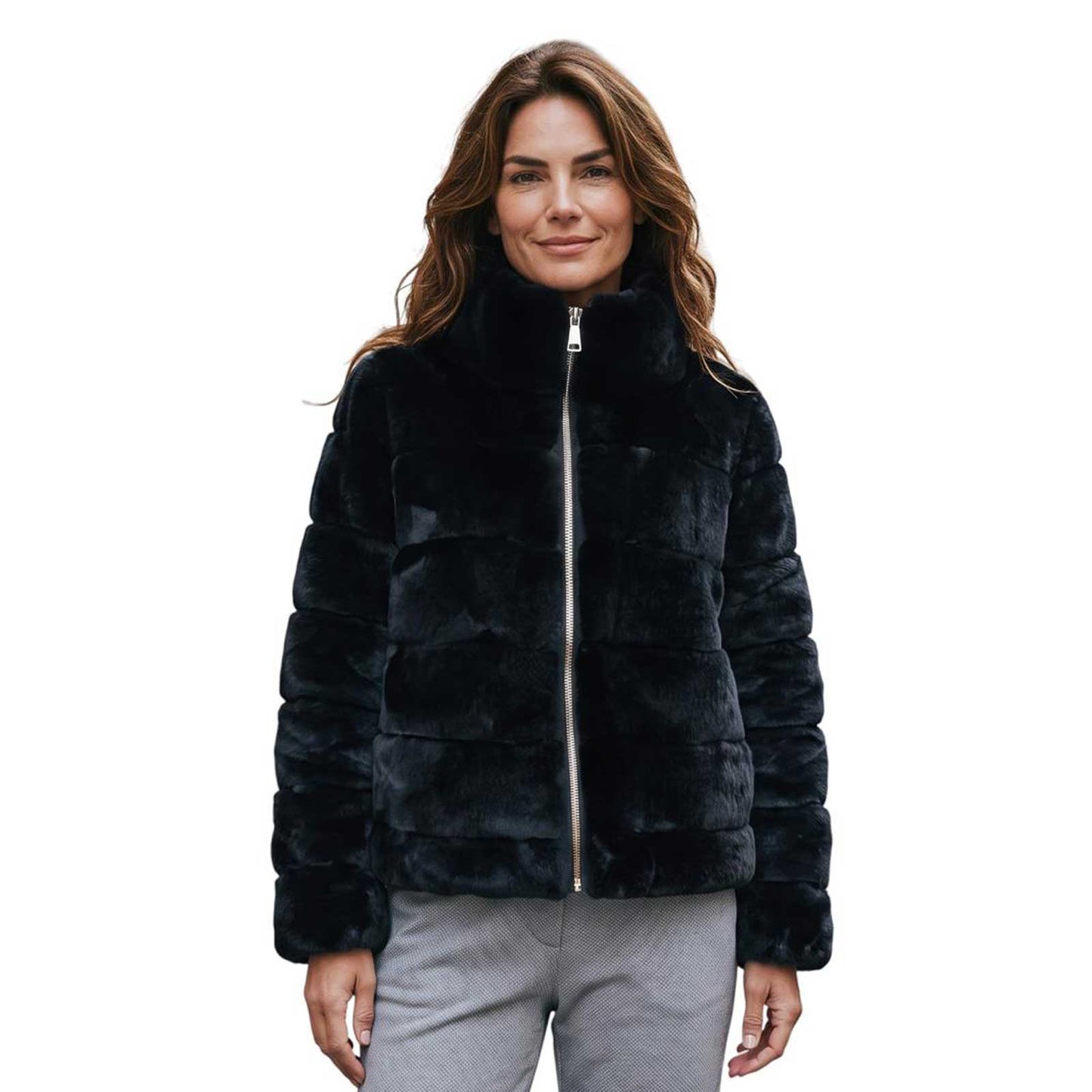 Black Rex Short Jacket Suprema sold at Aqualta