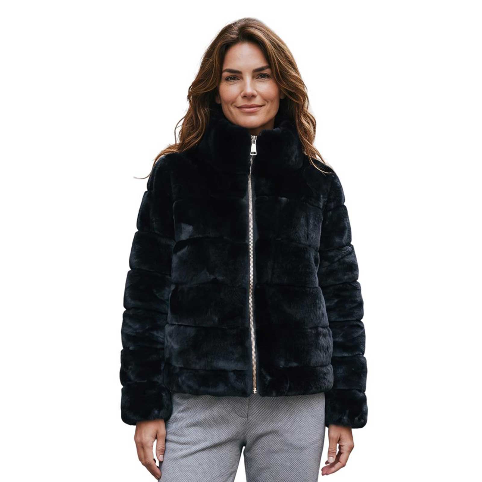 Black Rex Short Jacket Suprema sold at Aqualta