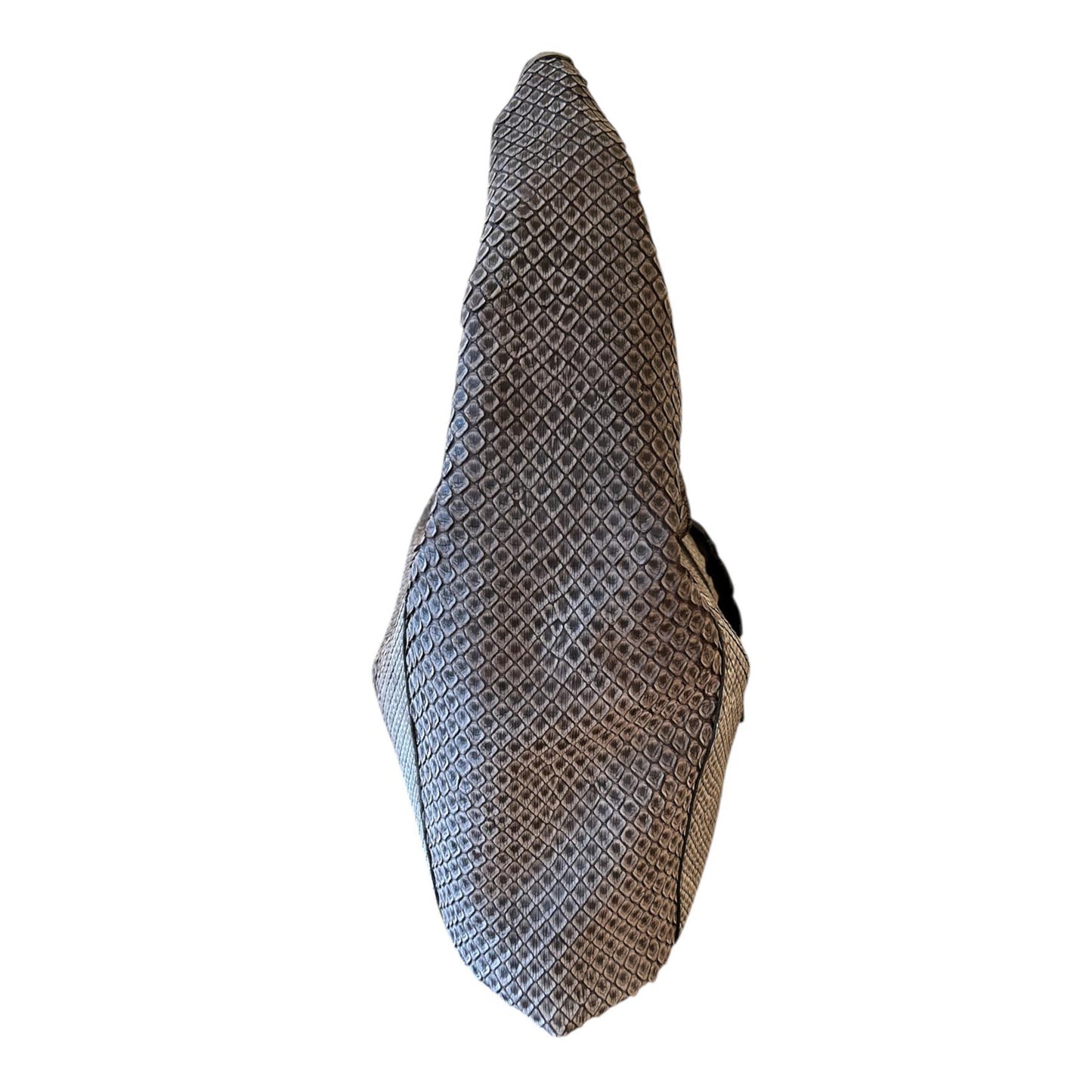 Side picture of Brown Shoulder Bag Legend Python Biagini sold at Aqualta