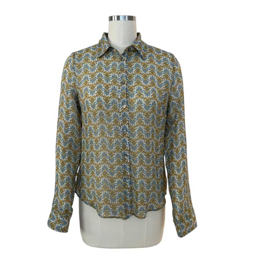 Collar Shirt Floral Tobacco Goodmatch sold at Aqualta 4