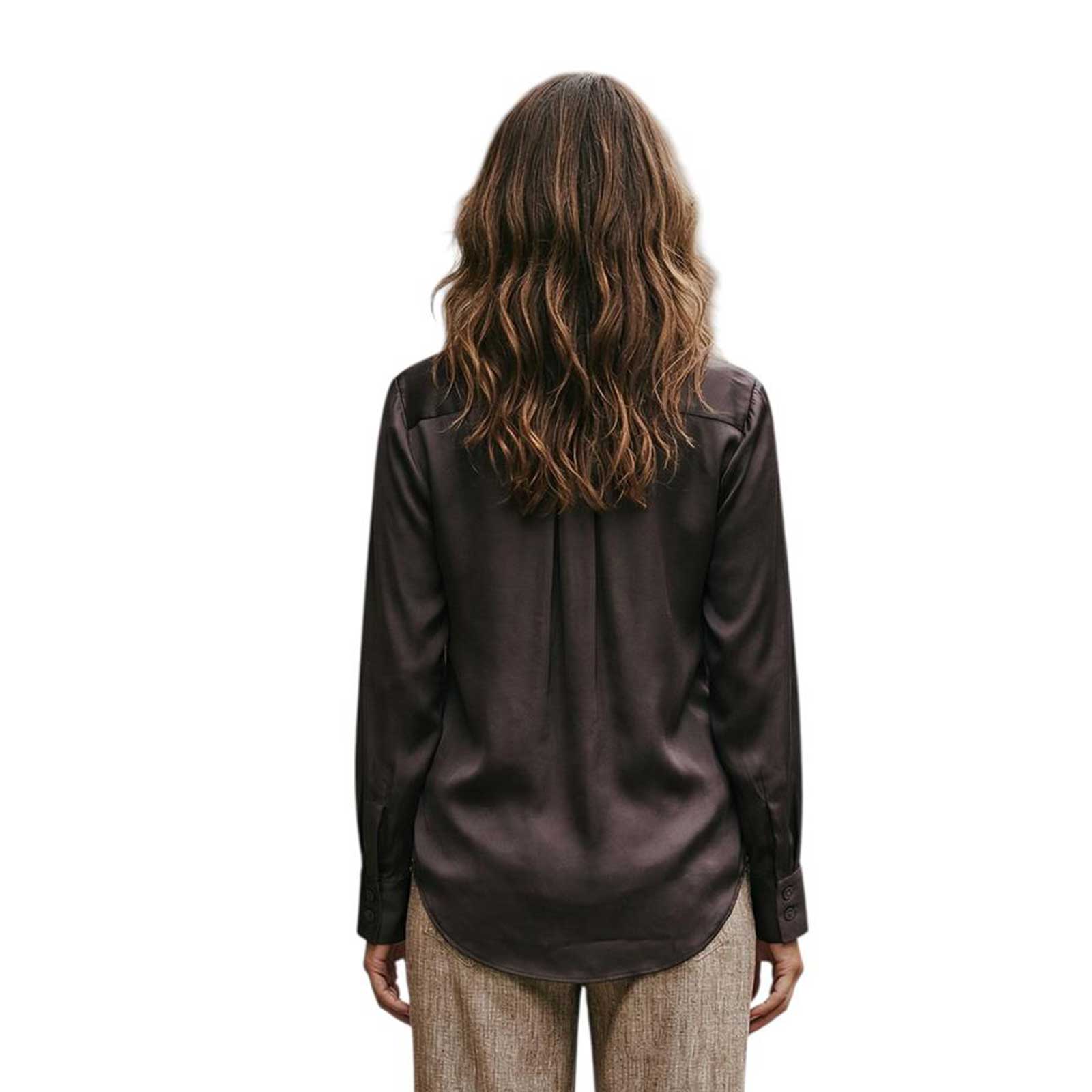 Collar Shirt Latia Matt Brown Sans sold at Aqualta
