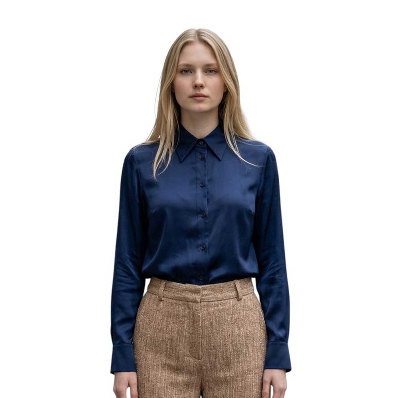 Collar Shirt Latia Navy Sans Sold at Aqualta
