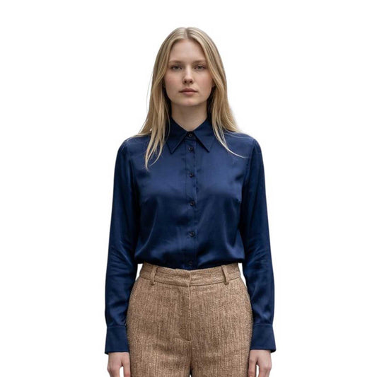 Collar Shirt Latia Navy Sans Sold at Aqualta