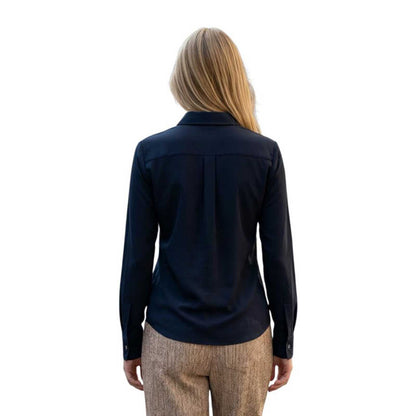Woman wearing a Collar Shirt Skin like Black Caliban sold at Aqualta 2