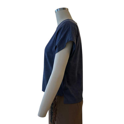 Cotton Tee boxy cut Blue Goodmatch sold at Aqualta 3