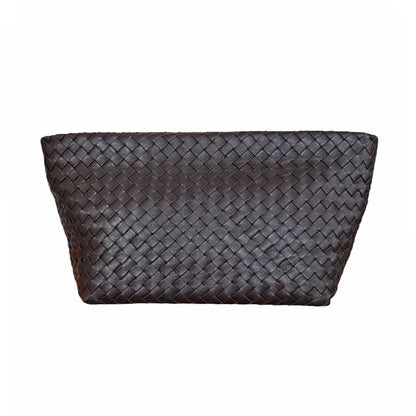 Crossbody intrecciato Brown Biagini sold at Aqualta