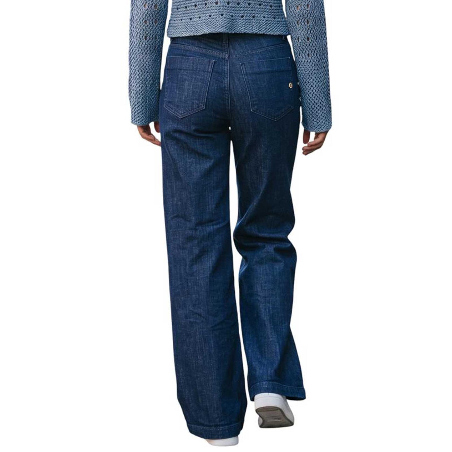 Denim Flannel Navy Shaft Jean old at Aqualta 2