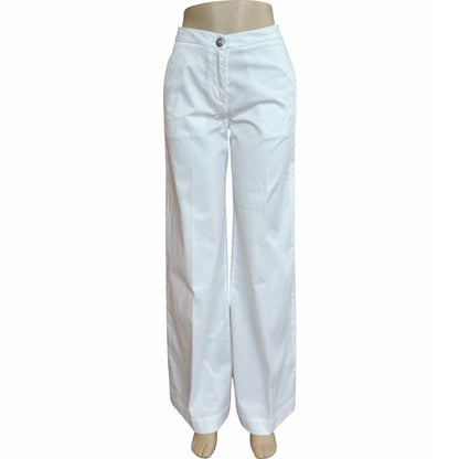 Flare Cotton Pants White Shaft Jean sold at Aqualta 4