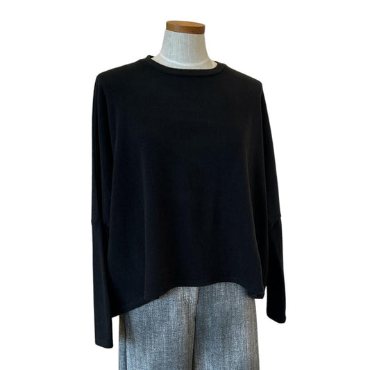 Flare cut Sweater Black for women sold at Aqualtawear