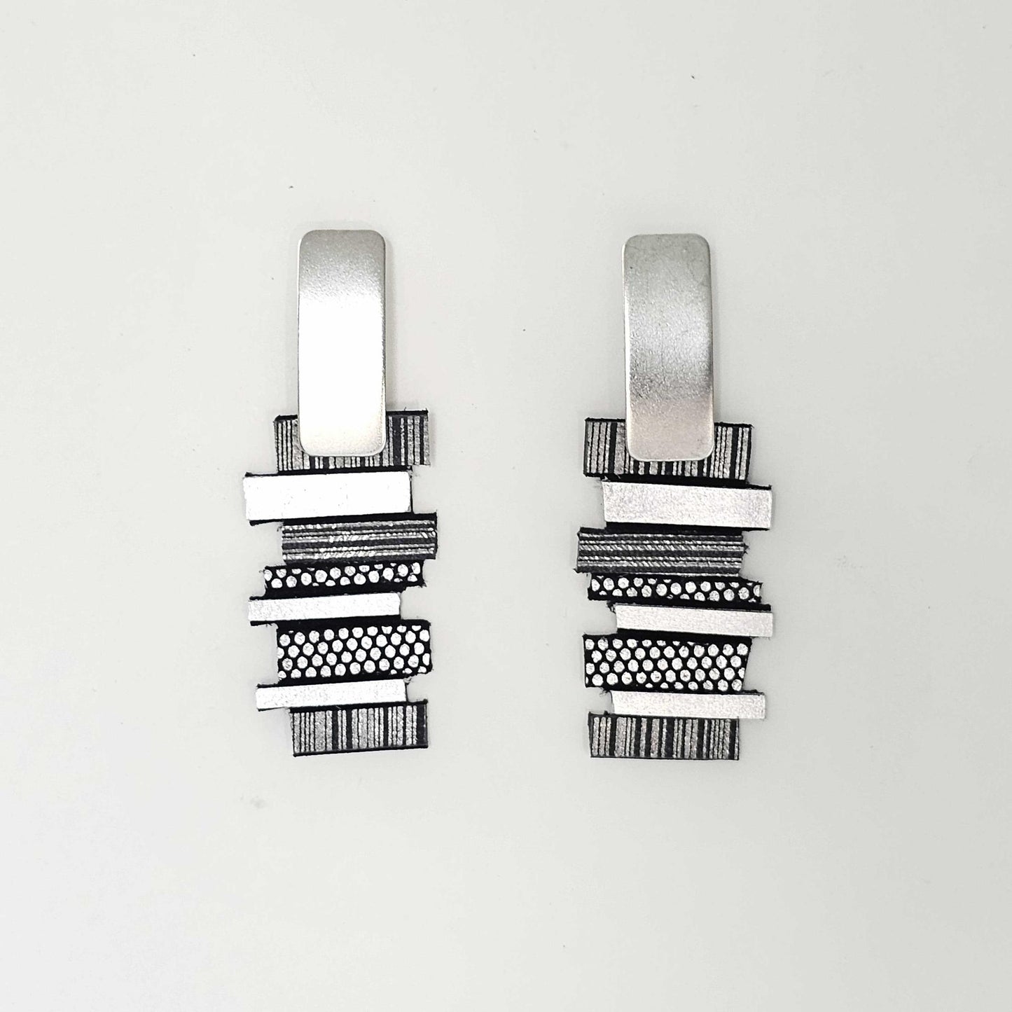Helena Silver Earrings Shullidesign sold at Aqualta 2