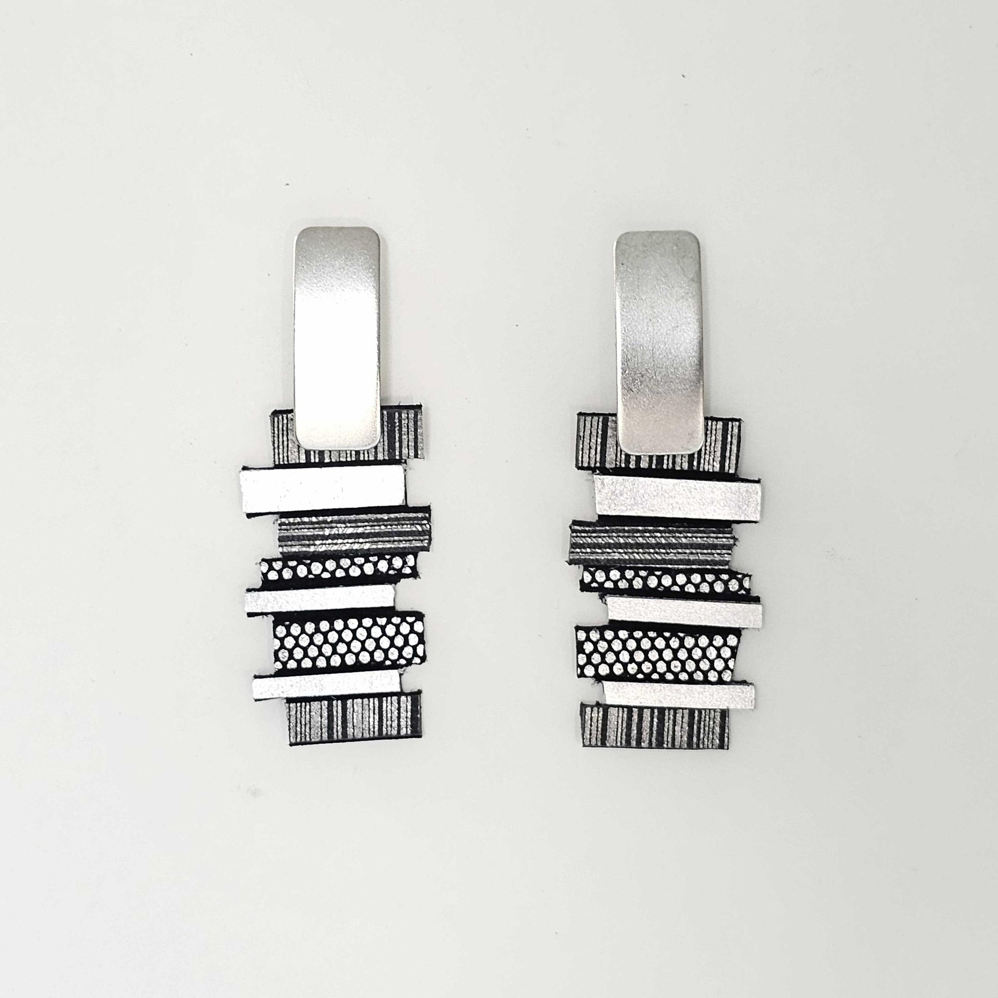 Helena Silver Earrings Shullidesign sold at Aqualta 2