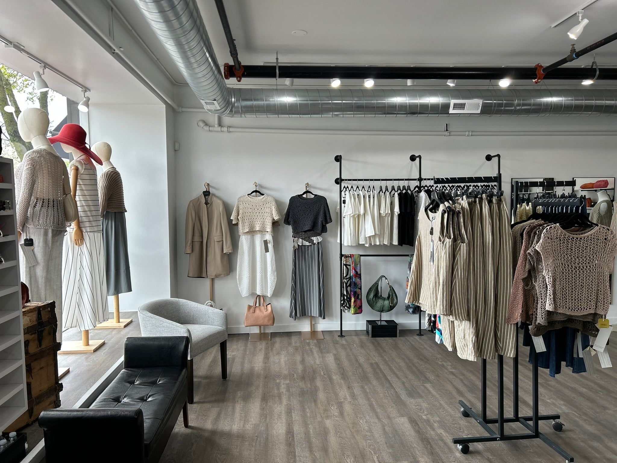 Inside Aqualta store featuring fashion and accessories 2