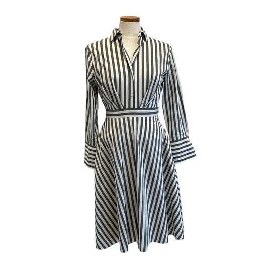 Knee length Shirtdress stripes long Sleeves caliban sold at Aqualta