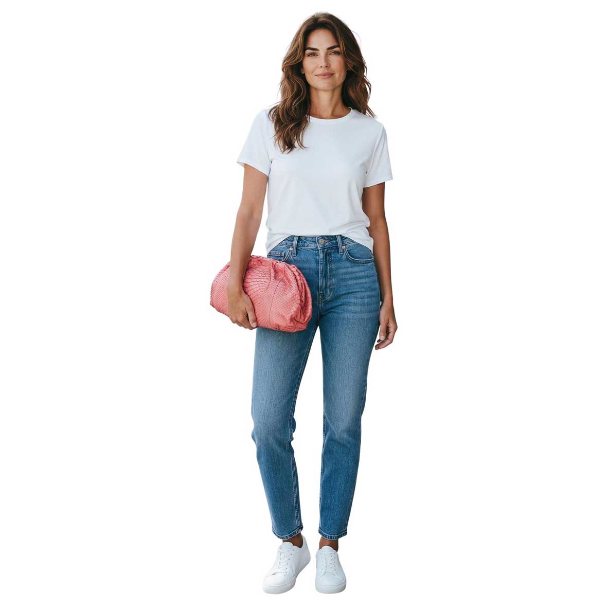 Large Clutch Python Pink Biagini sold at Aqualta 3