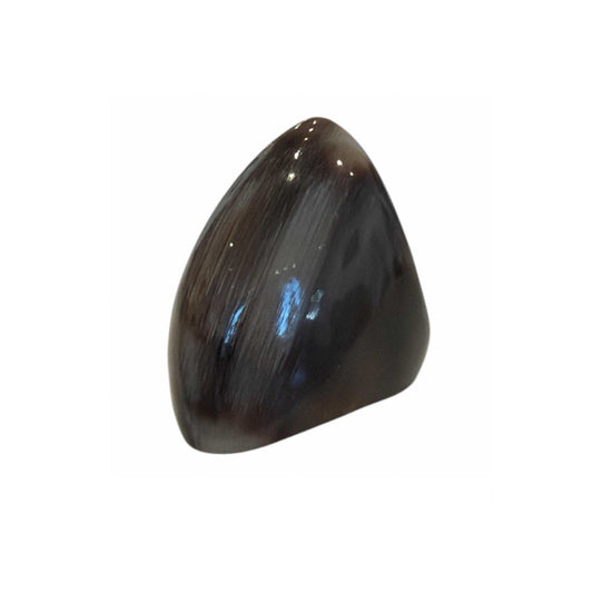 Large Grey Horn Ring Peggy Goodman sold at Aqualta 