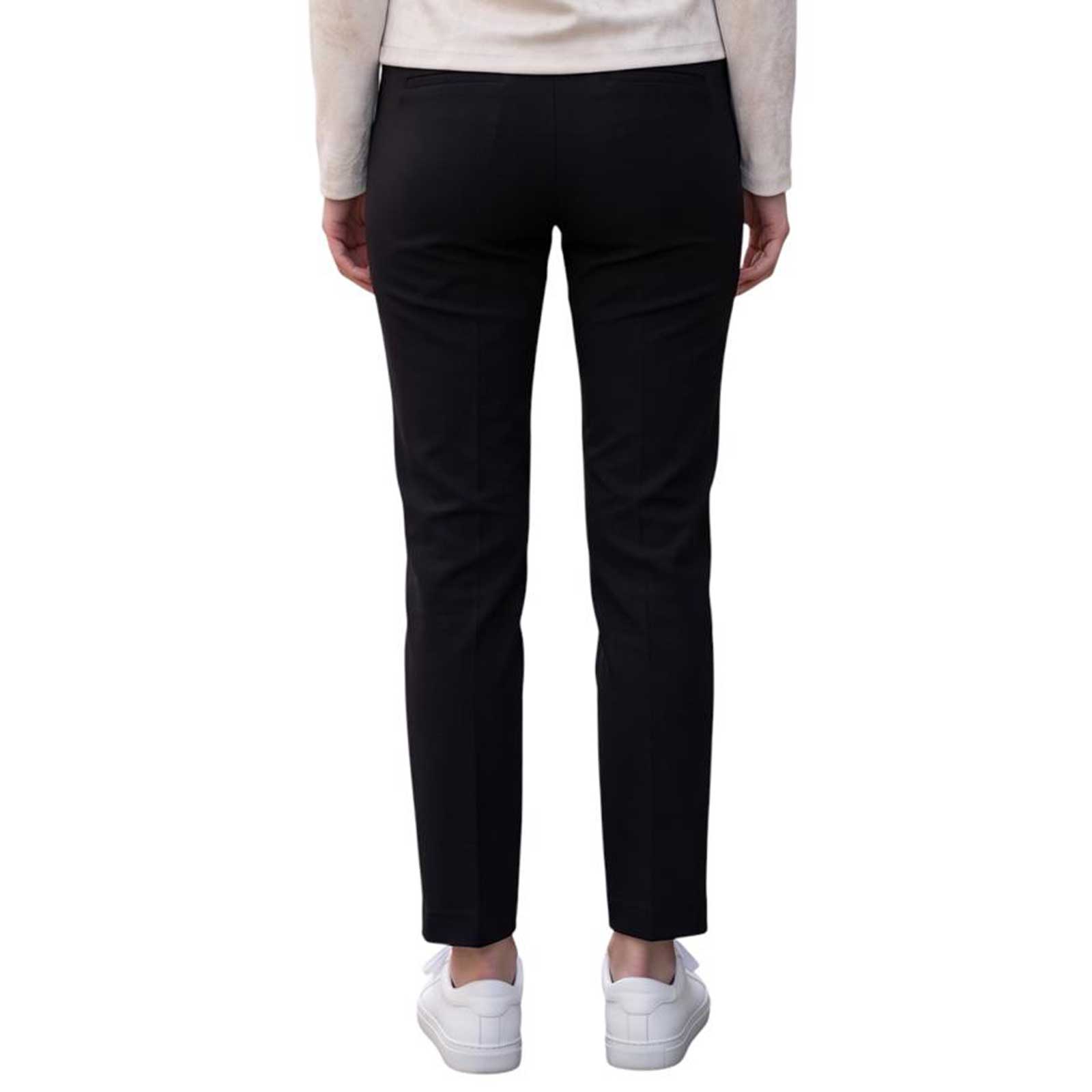 Women’s black fitted-leg techno pants by GoodMatch – Aqualta