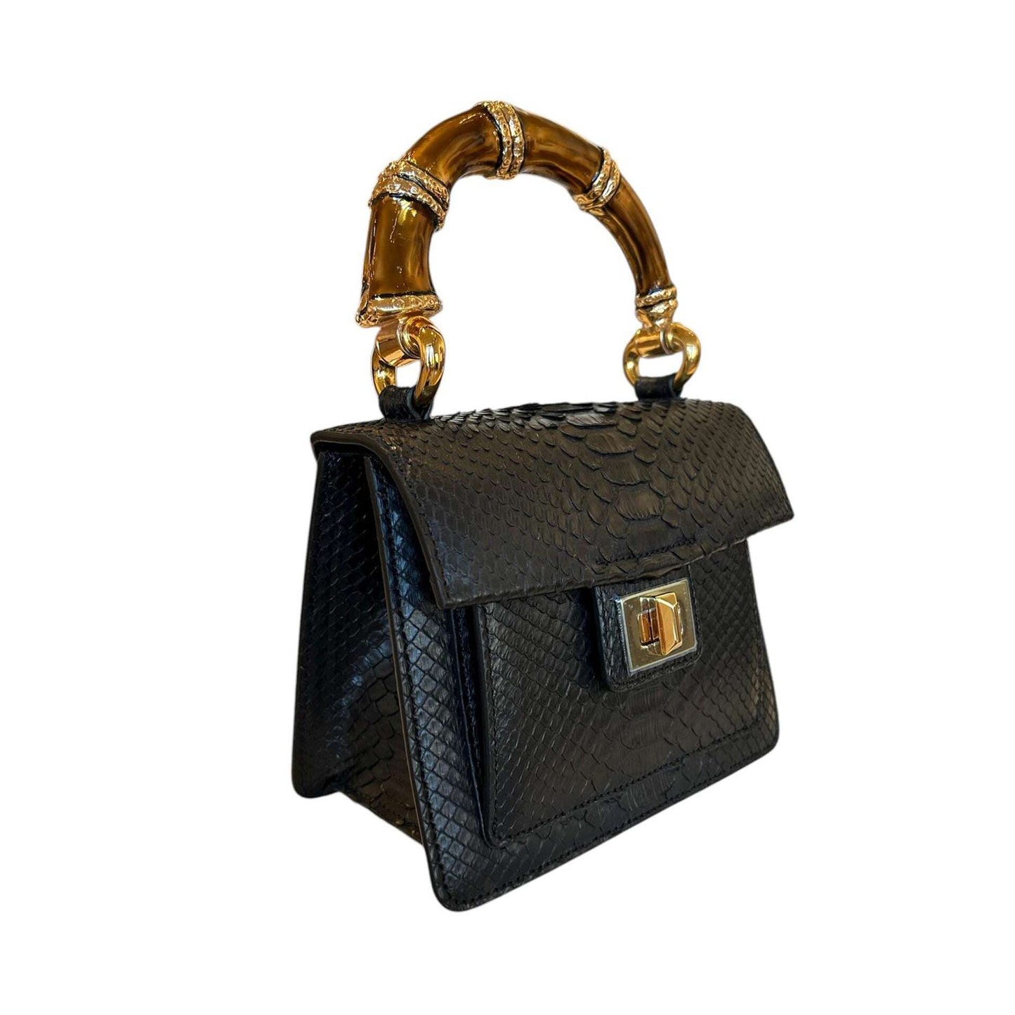 One of a Kind Handle bag Black Biagini sold at Aqualta 2