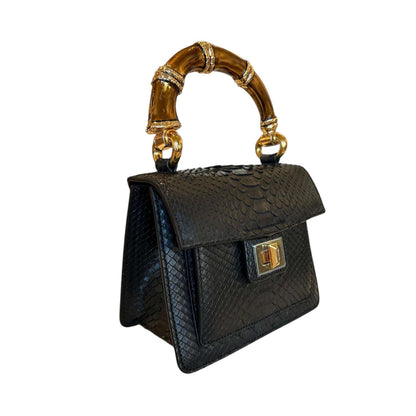 One of a Kind Handle bag Black Biagini sold at Aqualta 2