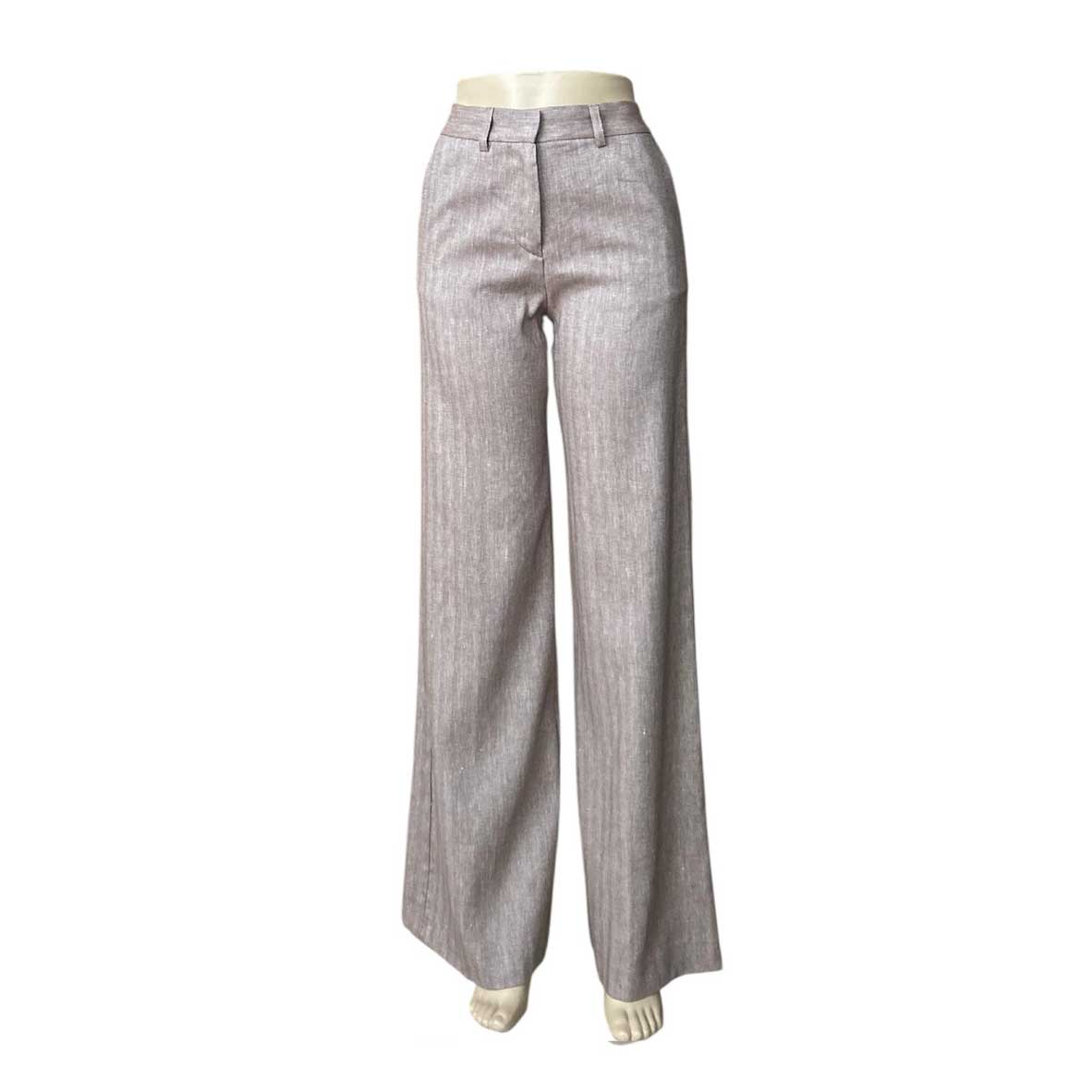 Palazzo Pants Light Brown Goodmatch sold at Aqualta 