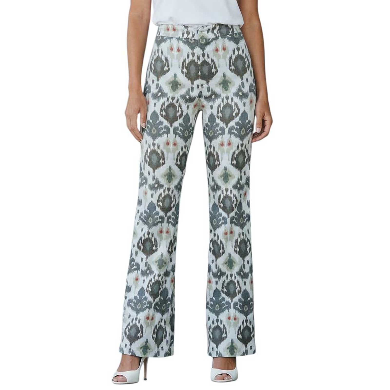 Back picture of our Palazzo Pants Rayon Floral Pattern Deluxe sold at Aqualta 3