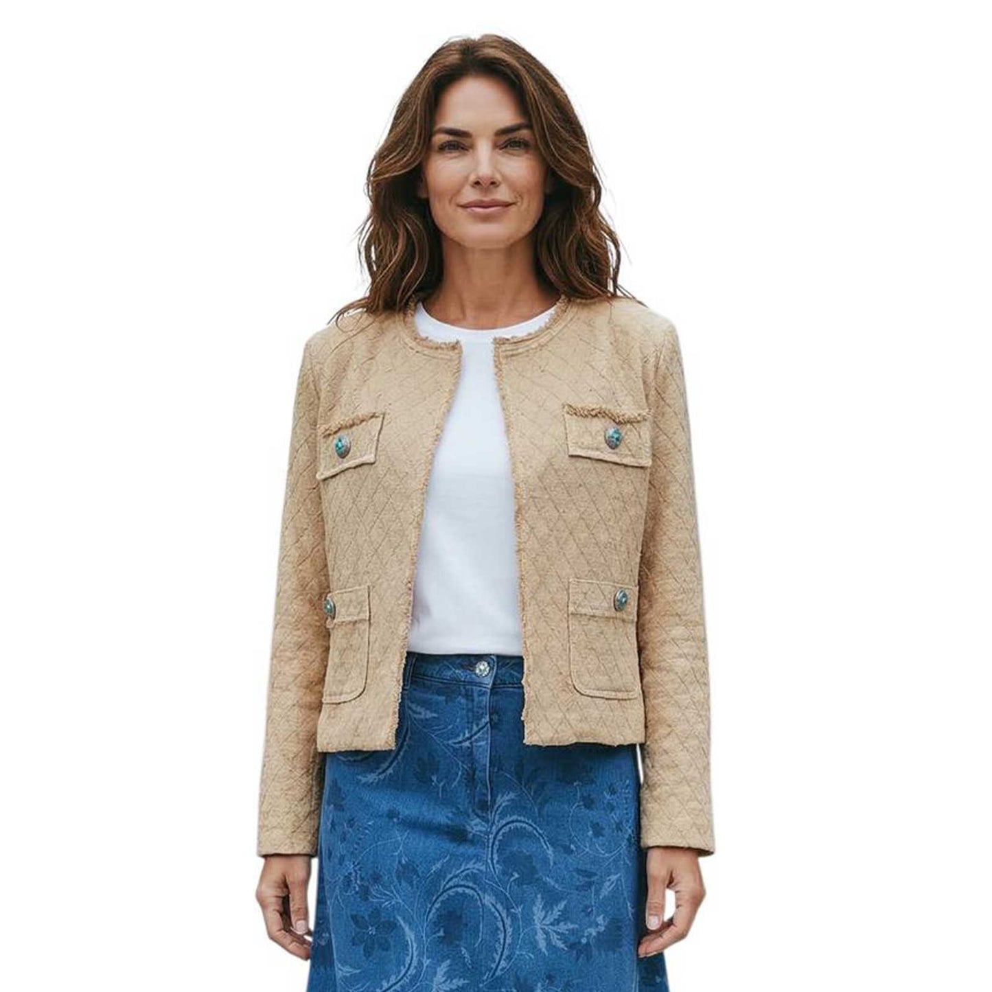 Pin Diamond Japan Short Jacket Shaft Jean sold at Aqualta 6