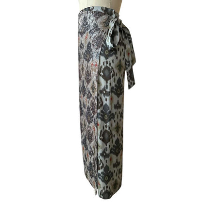 Sequin Floral motif Wrap Skirt Deluxe sold at Aqualta 2