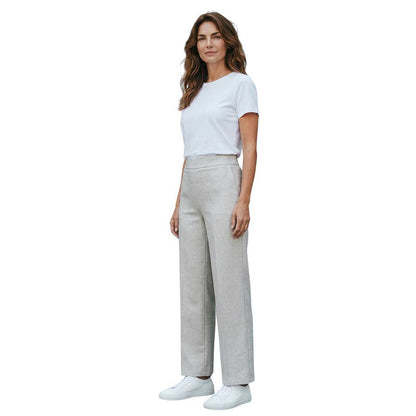 Shimmer light grey Pants Rocco Ragni sold at Aqualta 2