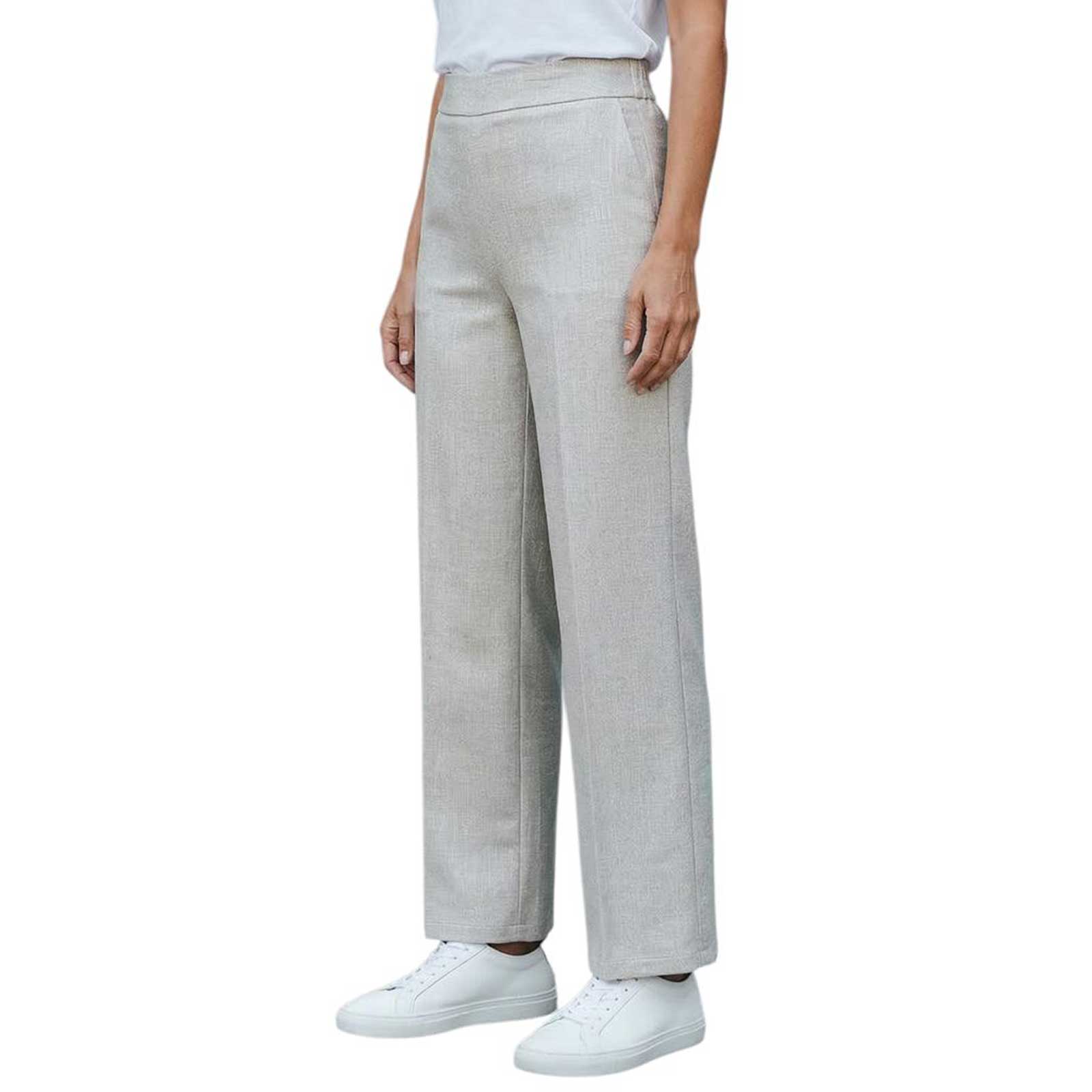 Shimmer light grey Pants Rocco Ragni sold at Aqualta