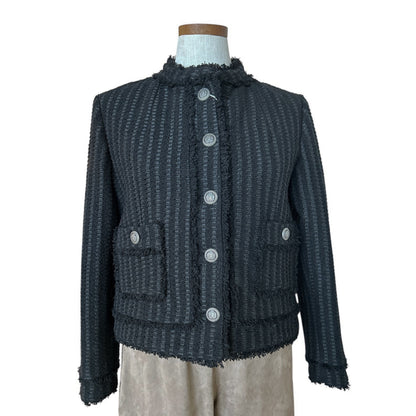 Front Short Jacket Chili Black for Women Sold at Aqualta