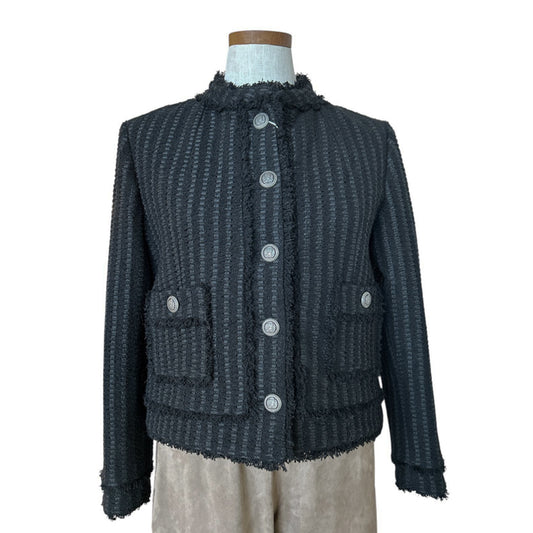 Front Short Jacket Chili Black for Women Sold at Aqualta