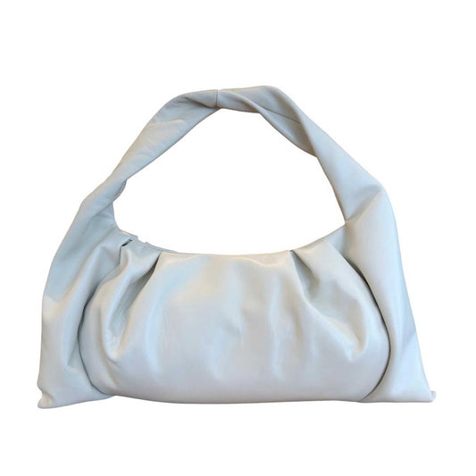 Soft White Midi Shoulder Bag Biagini sold at Aqualta