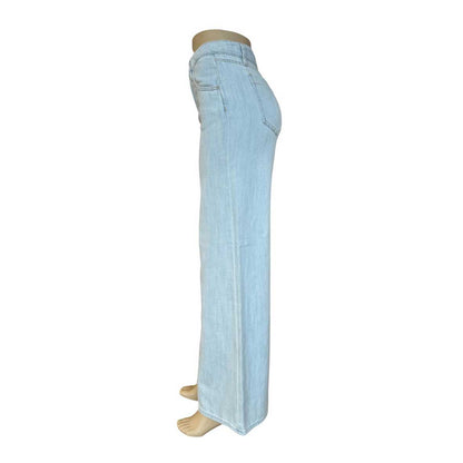 Stone Bleach Japan Denim Shaft Jean Sold at Aqualta 2