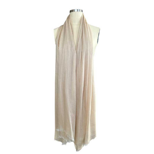 Summer Scarf Cream Rocco Ragni sold at Aqualta
